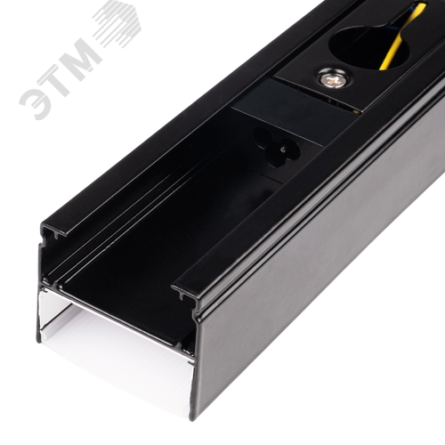Светильник светодиодный PRO+ ДПО-02L 16W 4000K 1600Лм BLACK L-обр. для реечных потолков IP40 Jazzway