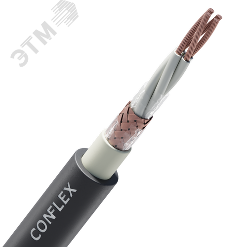 Кабель монтажный CONFLEX МКЭШВнг(А)-LS 4х0,75 ТРТС