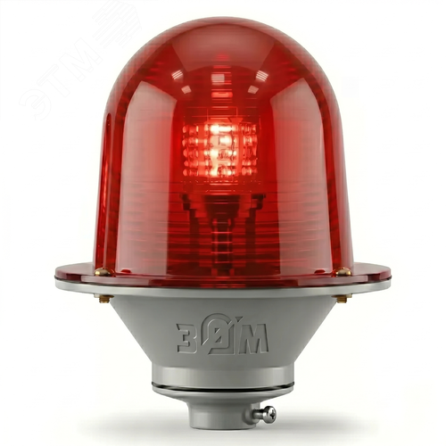 Заградительный огонь малой интенсивности ЗОМ-48LED-АВ >32.5cd ICAO type B 30-265V AC/DC IP65