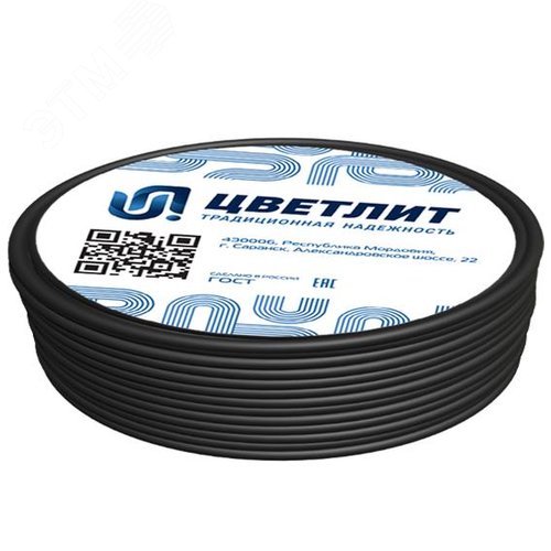 Провод ПВСнг(А)-LS 2х1,5 ч (100 м) ТРТС
