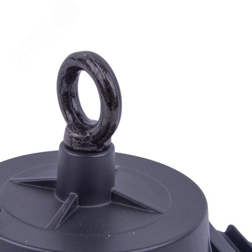 Светильник ULY-U44D-100W/6500K IP65 BLACK светодиодный промышленный. Дневной свет (6500K). Угол 90 градусов
