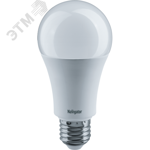 Лампа светодиодная 15вт NLL-A60-15-230-2.7K-E27-PACK3