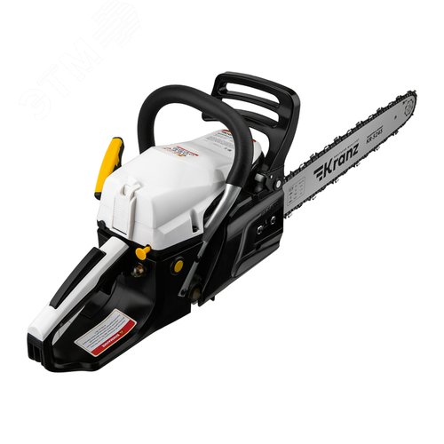 Пила цепная бензиновая KR-5245, шина 45см, 3,5 л.с, шаг 0,325, 72 звена