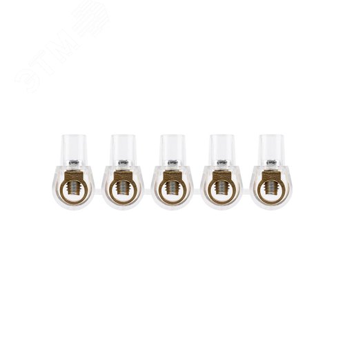 Клеммник концевой изолированный ККИ 10 мм2 (5х1) TDM