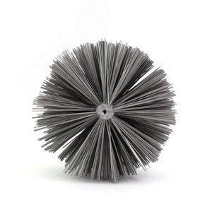 Щетка ерш Д101х100х160, сталь 0,50, 1/2'' BSW очистка котлов теплообменников дымоходов труб отверстий