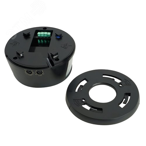 Датчик движения ИК потолочный 2000w 360 град 30м IP20 черный