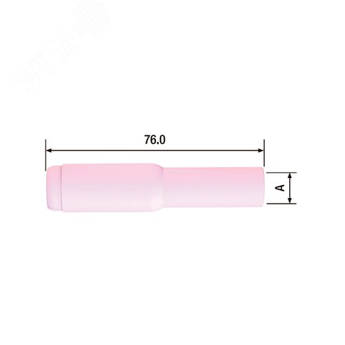 Сопло керамическое №5L ф8 FB TIG 17-18-26 (2 шт.)_блистер