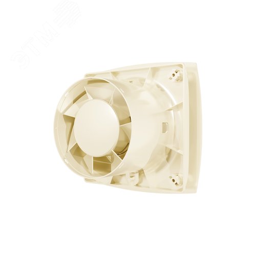 Вентилятор накладной WAVE D120 обр.клапан Ivory