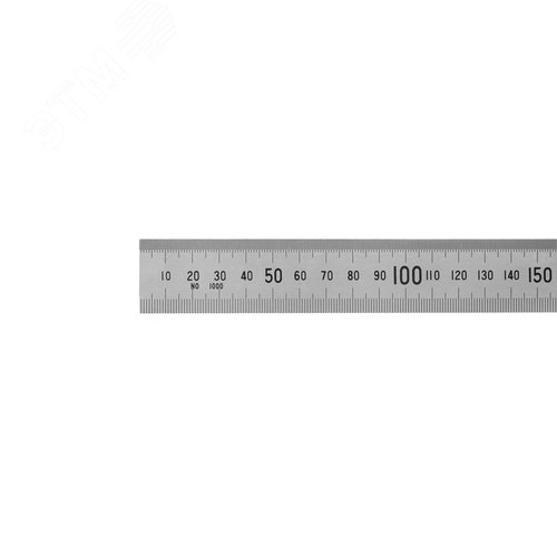 Линейка измерительная металлическая 1000х28 дв шк (ГРСИ №74468-19) с поверкой КЛБ