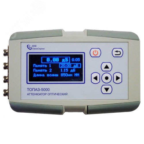 Аттенюатор оптический ТОПАЗ-5000-1 (MM 850/1300 нм)