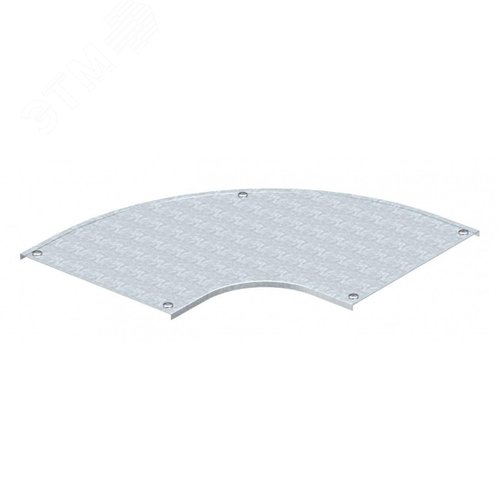 Крышка угловой секции 90°, B=400 мм, FS (DFB 90 400 FS)