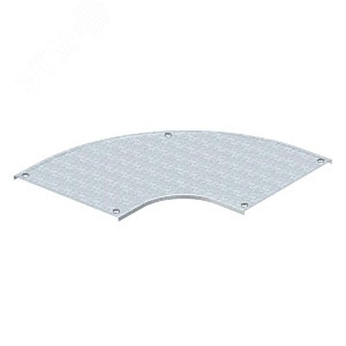 Крышка угловой секции 90°, B=400 мм, FS (DFB 90 400 FS)