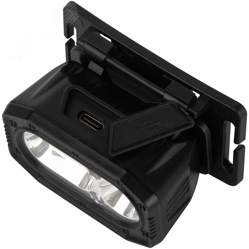Фонарь налобный светодиодный GA-814 аккумуляторный 5 Вт COB + 5 Вт LED 5 режимов сенсорное управление