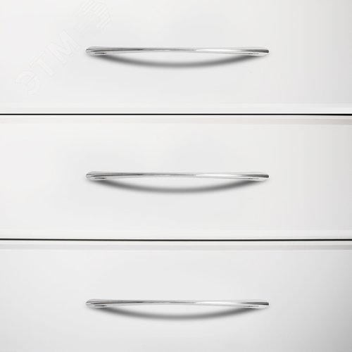 Ручка-скоба мебельнаяStahlBuro A204-128 2шт., CP хром