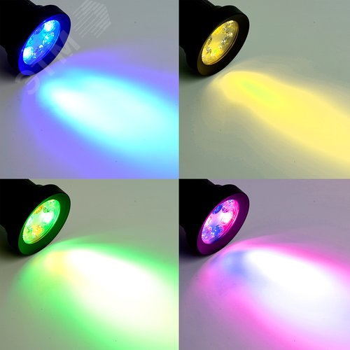 Светильник светодиодный тротуарный ДТУ-8w RGB IP65 пластик .ONE