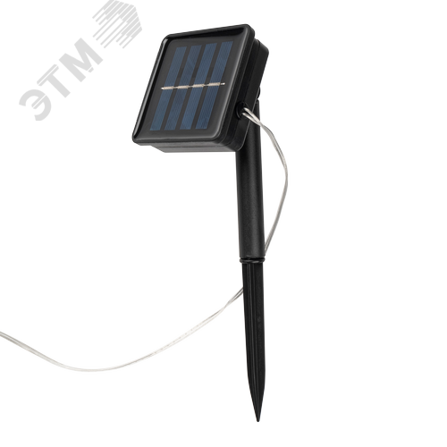 Гирлянда светодиодная солнечная мультицветная на солнечной батарее 100 LED ФАZА