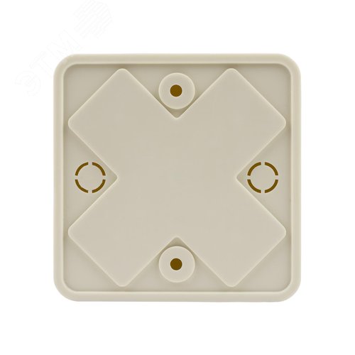 Коробка распаячная КР 75х75х28 ОП сл. кость IP40 инд. штрихкод TDM