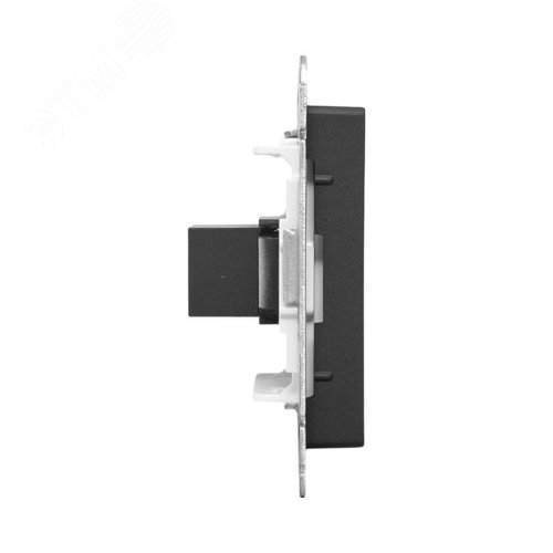 Эпика Механизм розетки HDMI черный EKF