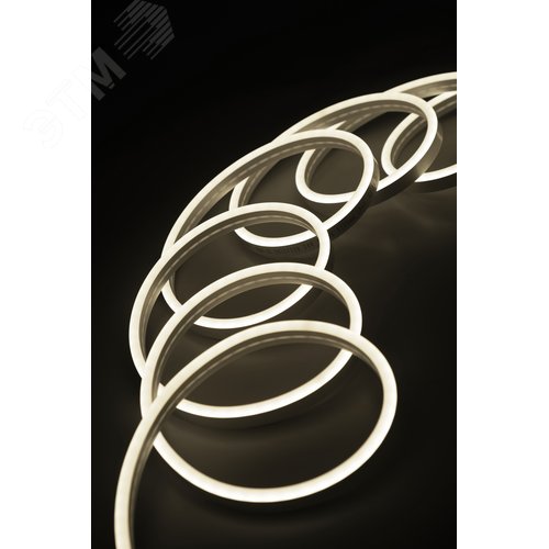 Лента светодиодная НЕОН 24V PFN-02 2835/120 4000K белый12X6mm IP65 /5m/