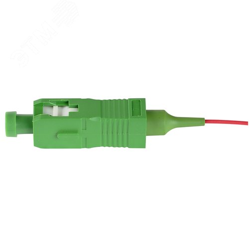Пигтейл ШОС-S7/0.9мм-SC/APC-p/t -1.0м (G657)