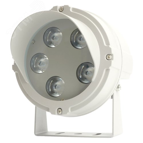 Прожектор светодиодный ДО-7w красный IP65