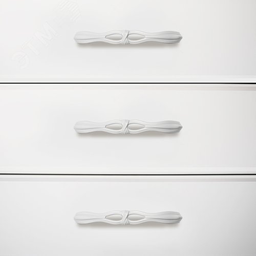 Ручка-скоба мебельная StahlBuro C2532-96 2шт., WW белый