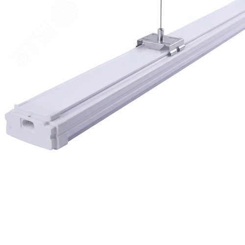 Светильник ULO-K21A 20W/5000K/L62/K IP65 WHITE линейный светодиодный подвесной. Белый свет (5000K). 2200Лм. 625х84х44мм. Корпус белый