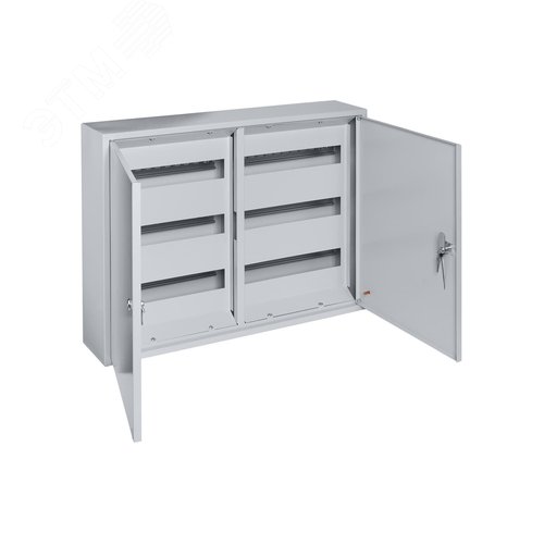 Корпус металлический ЩРН-90 (500х680х120) двухдверный