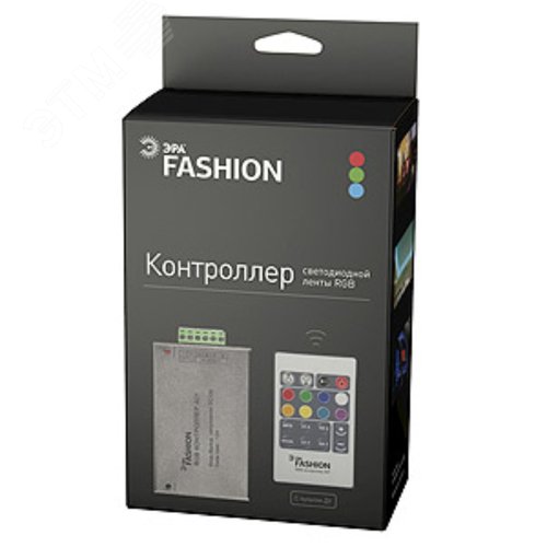 Контроллер для свет. ленты RGBcontroller-12-A01-RF (40/840)
