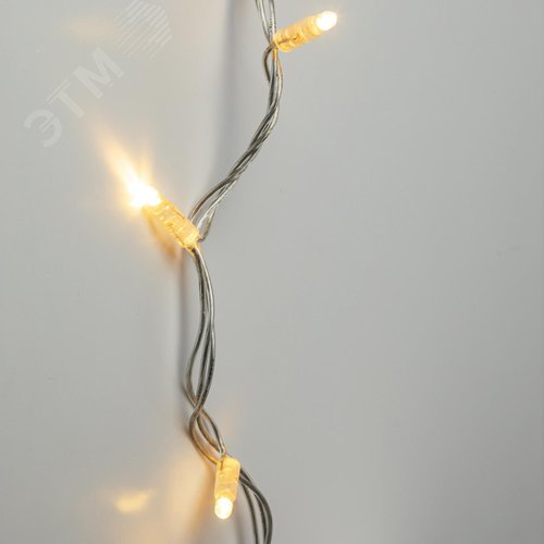 Гирлянда светодиодная новогодняя ERAPS-NP3 нить 3 м теплый свет 30 LED