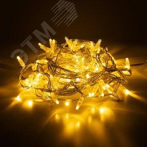 Гирлянда светодиодная новогодняя ERAPS-NP3 нить 3 м теплый свет 30 LED
