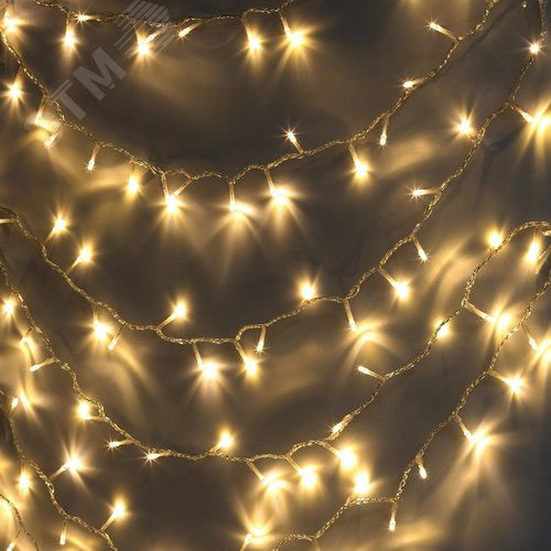 Гирлянда светодиодная новогодняя ERAPS-NP3 нить 3 м теплый свет 30 LED