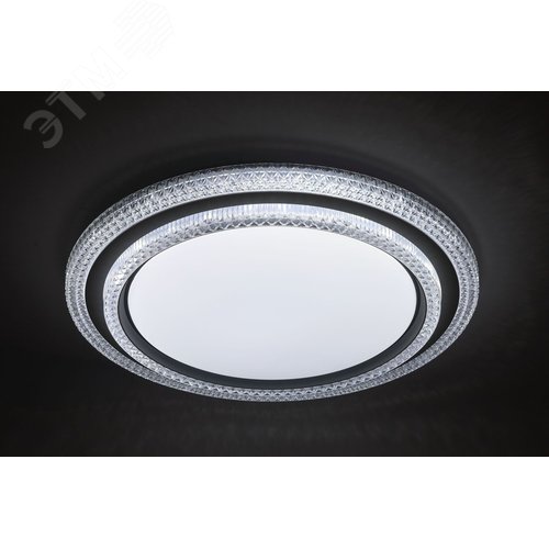 Светильник светодиодный потолочный ДПБ-86Вт 3000К/6500К SPB-6 Sunny 86W RC WH+GR с ДУ