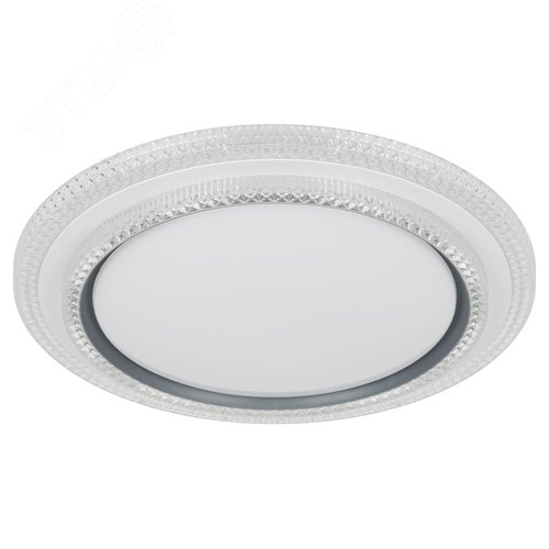 Светильник светодиодный потолочный ДПБ-86Вт 3000К/6500К SPB-6 Sunny 86W RC WH+GR с ДУ