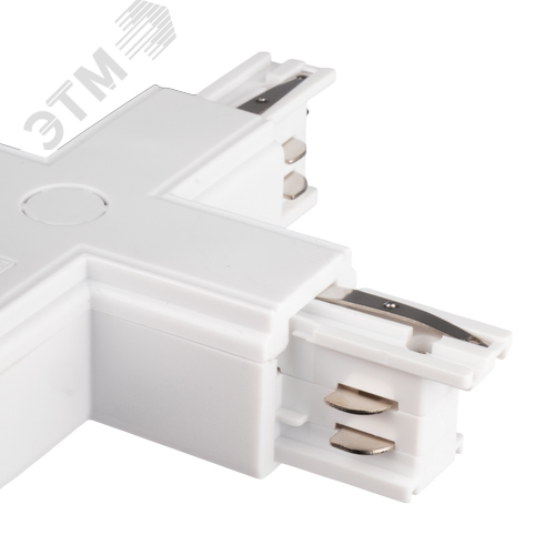 Коннектор белый X-образн. для 3Ф шинопровода PRO+ 3P PTR CX-WH Jazzway