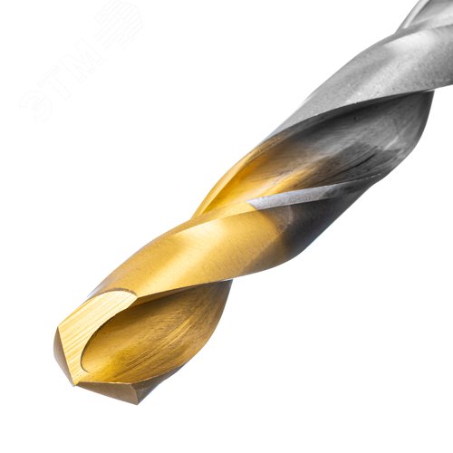 Набор сверл по металлу, 1-13 мм, Р6М5-TiN, Golden Tip, 25 шт