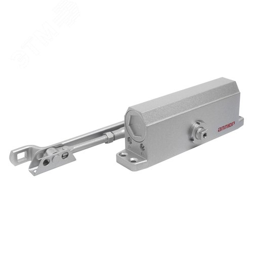 Доводчик дверной АЛЛЮР COMFORT ДД 229/5-7 A-S (до 150 кг) серебро