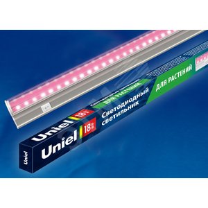 Светильник светодиодный для растений ULI-P20-18W/SPSB IP40 WHITE спектр для рассады 550 мм выкл на корпусе