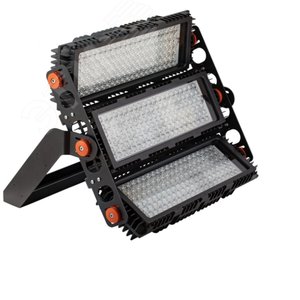 Прожектор Фортиус LED-1300-Wide Asymmetric 3/740/RAL9005/D/0/A45W/GEN1