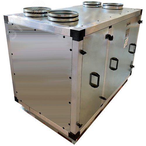 Установка вентиляционная приточно-вытяжная Node3-1000 (50 c) / RR, VEC (B250), W2 Vertical с черным пультом TS4b