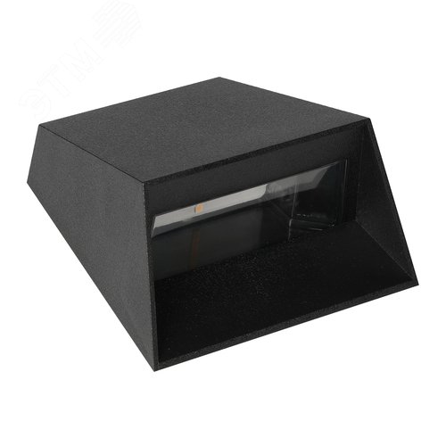 Светильник ULU-P34A-5W/4000K IP65 BLACK светодиодный уличный. Архитектурный накладной. Белый свет (4000K). Корпус черный.