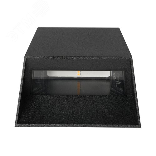 Светильник ULU-P34A-5W/4000K IP65 BLACK светодиодный уличный. Архитектурный накладной. Белый свет (4000K). Корпус черный.