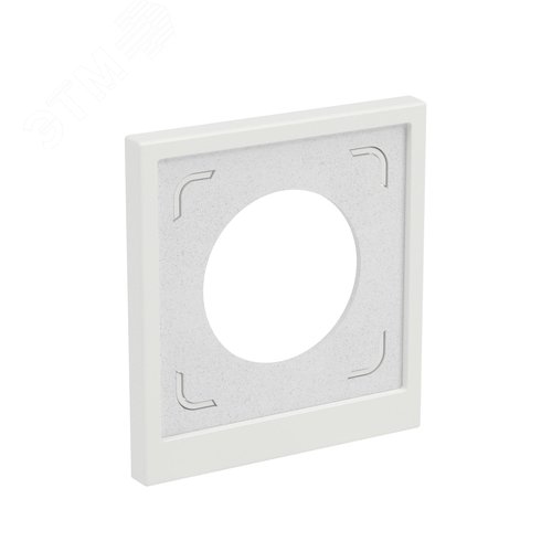 Рамка 1 пост IP44, KANT, белый песок