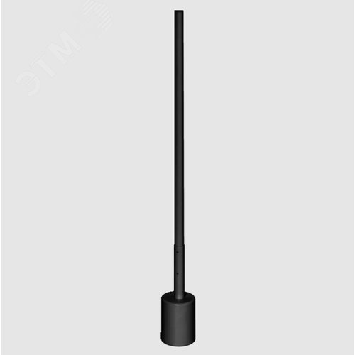 Интеллектуальный светодиодный торшер 8Вт 540Лм RGBW IP20 SMART WIFI FLOOR CORNERSLIM RGBTWBKLEDV черный