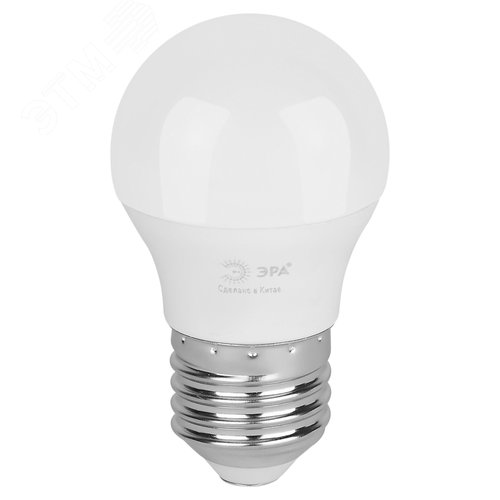 Лампа светодиодная LED 8Вт 800Лм 3000К шар теплый свет P45-8W-830-E27 E27 GREEN LINE
