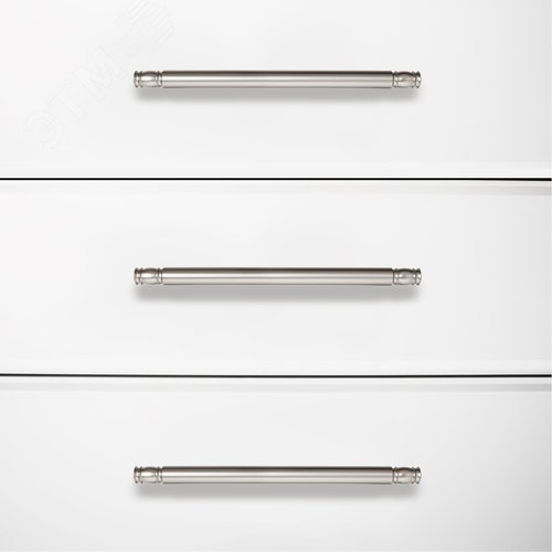 Ручка-скоба мебельная StahlBuro AP2311-128 2шт., SN сатин