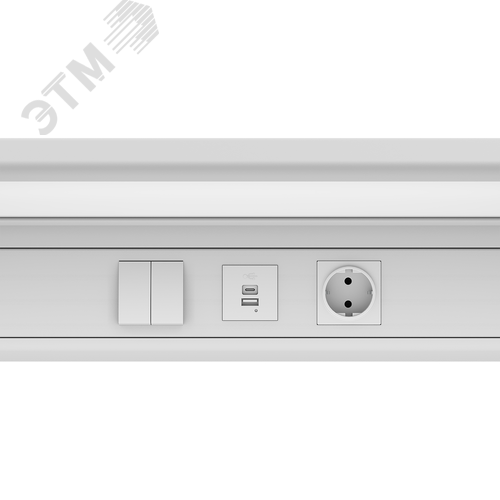 Светильник настенно-потолочный BH EVO (600x150) 940 WH IP20 up/down PS USB