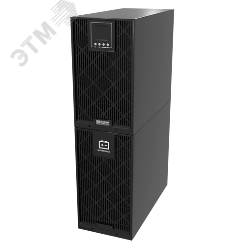 Источник бесперебойного питания Online РСК-ЭКСПЕРТ-10000С-М Rack/Tower 10000ВА10000Вт USB/RS-232/SNMP Slot/EPO//Relay/ByPass (4 IEC С13 + 4 IEC C19) Клеммная колодка (1) (12В/9Ач. х 16 MHB) 4U