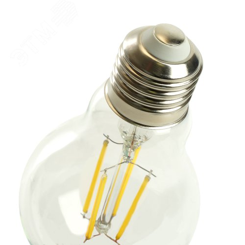 Лампа светодиодная LED 6вт Е27 белый FILAMENT .PRO