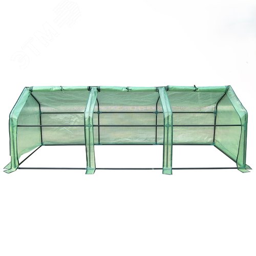 Тент из армированного полиэтилена UGT-S33 L270 GREEN 135г/м2 для парника 270x90x90см. Цвет сетки зеленый. TM ФитоЛето